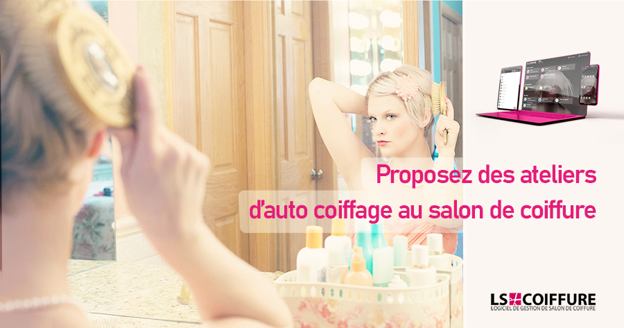 auto coiffage en salon