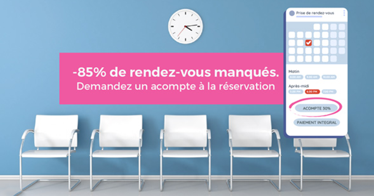 Demandez un acompte à la réservation