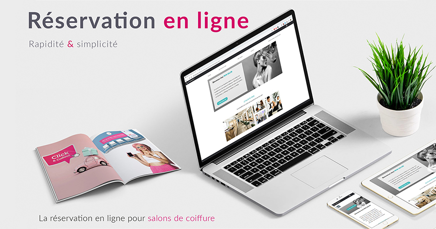Reservation en ligne - salon de coiffure
